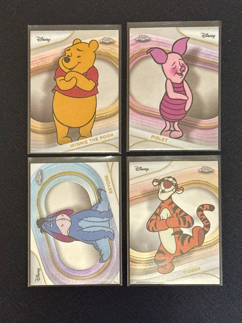 2025 Topps Disney Chrome Winnie the Pooh Base Cards - Complete your set!